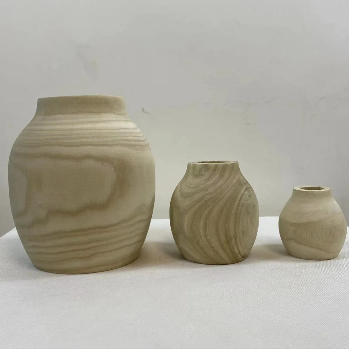 Wooden Flower Vase  Dynasty Japanese Place Tool Tea Set Tea Ceremony Accessories Furniture Fittings