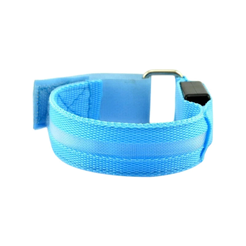 Led Ribbon Armband High Brightness Reflective Led Night Safety Arm Belt for Riding Running