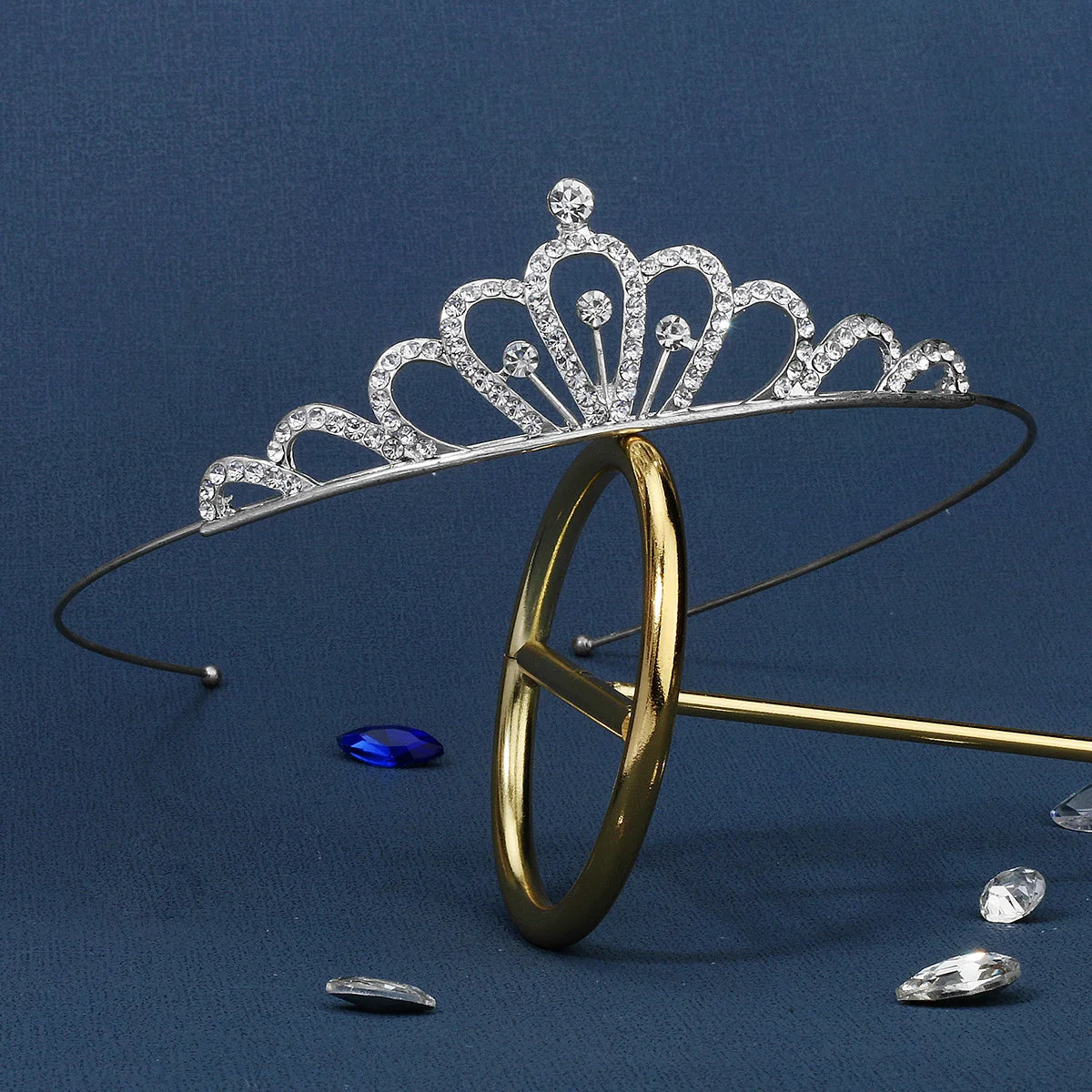 Beautiful Children Crown Headband Kids Princess Party Hair Hoop Crystal Rhinestones Tiara Crown for Girl Hair Accessories