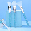 Hot Sale Cosmetic Tool Mud Applicator Face Bling Acrylic Handle Makeup Applying Masking Brushes