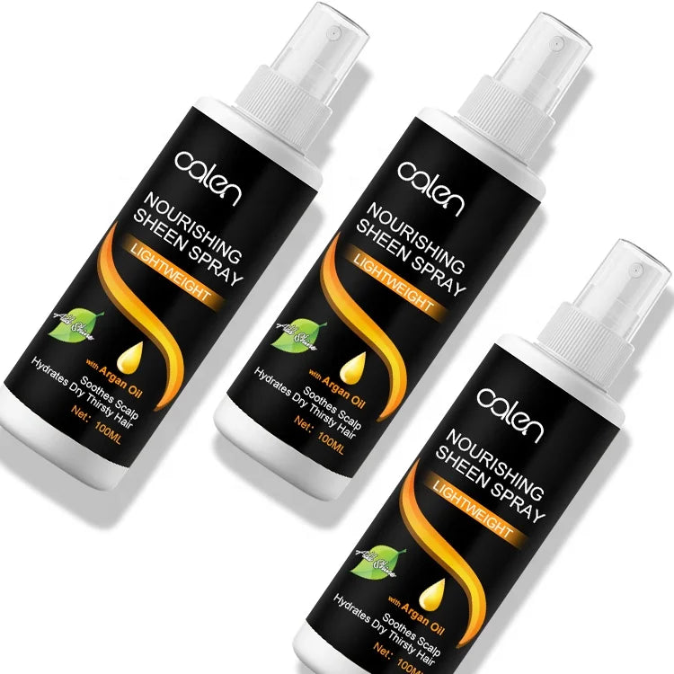 Private Label No Residue Extra Hold Moisturizing Hair Braid Anit Frizz Sheen Spray