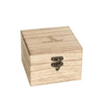 Rustic Exquisit Wooden Watch Box  Square  Hinged  Father's  Day  Gift Wooden Watch Box