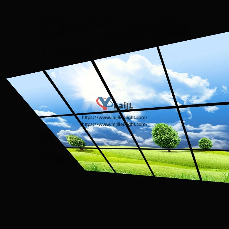 Decorative White Square Led Panel 595x595 36W 40W Recessed Slim Flat Panel Modern High Brightness Ceiling Light