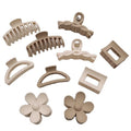 Hot Sale Cheap Fashion Simple Flower Hair Claws Clips Women Back Head Shark Clip Banana Hair Clip