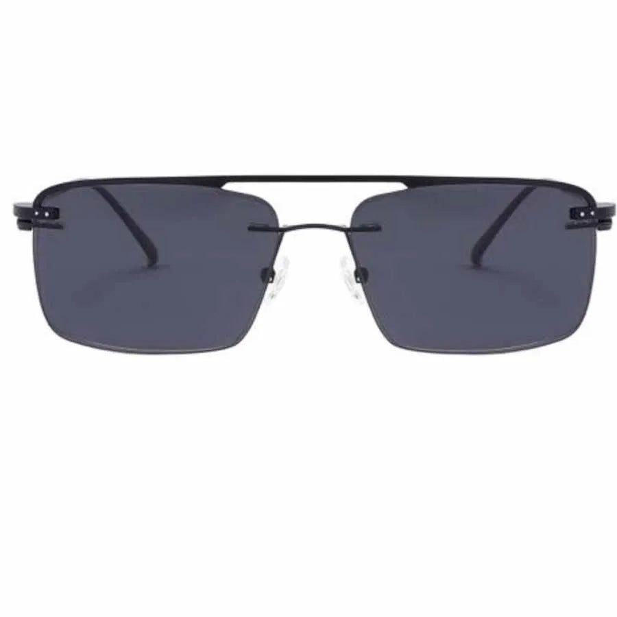 DC3072  Hot Sales Ready Stock RIMLESS  Metal  Frames Glasses with Sunglasses Polarized Magnetic Clip on Sunglasses