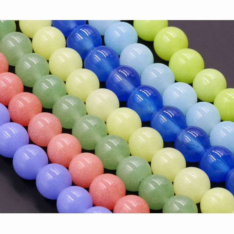 Wholesale Loose Stone Beads Luminous Stone for DIY Jewelry Making MS178