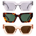 Sunglasses 2024 Custom Design OEM Retro Sun Glasses Rectangle Luxury Square Women Shade Vintage Acetate Sunglasses Men