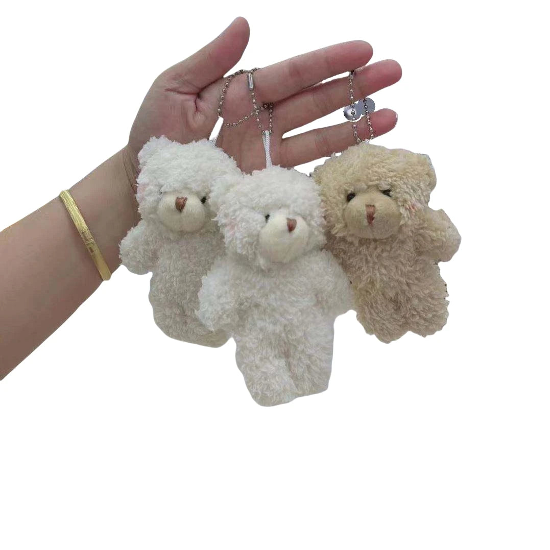 Promotion Stuffed Plush Mini Teddy Bears Stuffed Animal Small Teddy Bears Animal Plush Keychains Toys Bag Charms DIY Accessories