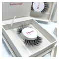 Vegan Silk Strip Lashes 3D Faux Mink Eye Lashes Custom Lash Box Wispy False Eyelashes