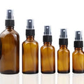 Factory Supply 5ml-100ml Teal Round Shoulder Frosted Dropper Essential Oil Bottle Brown Original Liquid Bottle Serum Bottle
