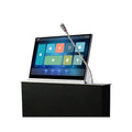 15.6 Inch Office Equipment Motorized Electric Table Computer LCD Lift Hidden LCD Monitor Lift Paperless Conference Room System