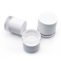 Luxury Acrylic Face Cream Jar with Plastic Lids 15g-50g Sizes for Skin Care & Cosmetic Packaging