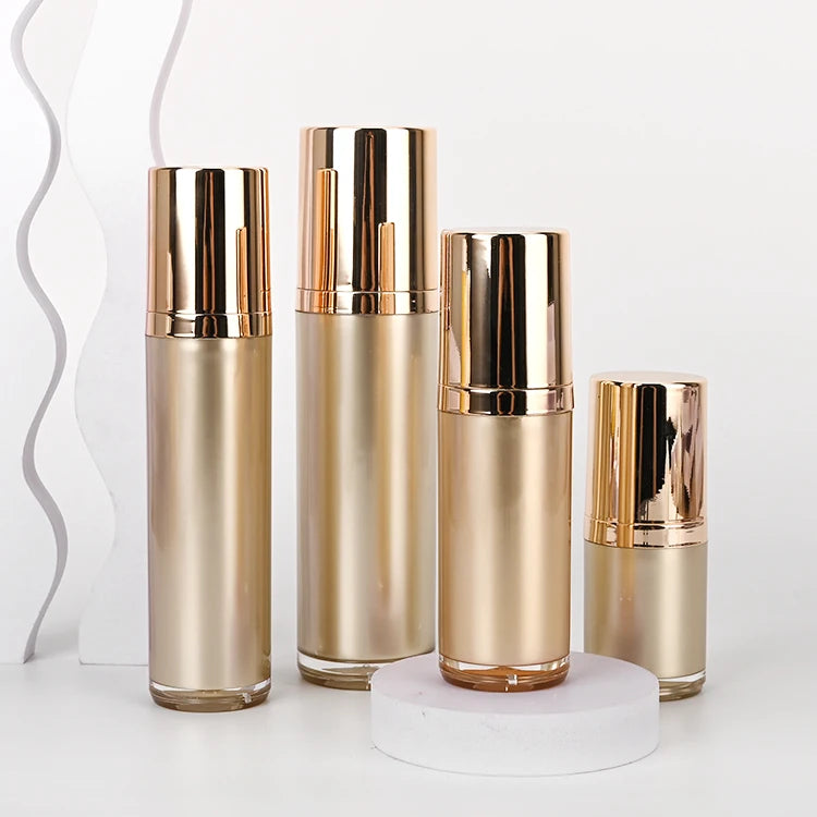 30ml Eco Friendly Acrylic Empty Cosmetic Containers Lotion Liquid Foundation Eye Cream Bottle With Pump