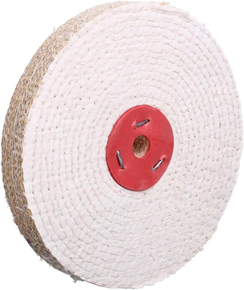 6-Inch Car Aluminum Wheel Abrasives Manual Polishing Machine with Sisal Cloth for Surface Cleaning and Grinding