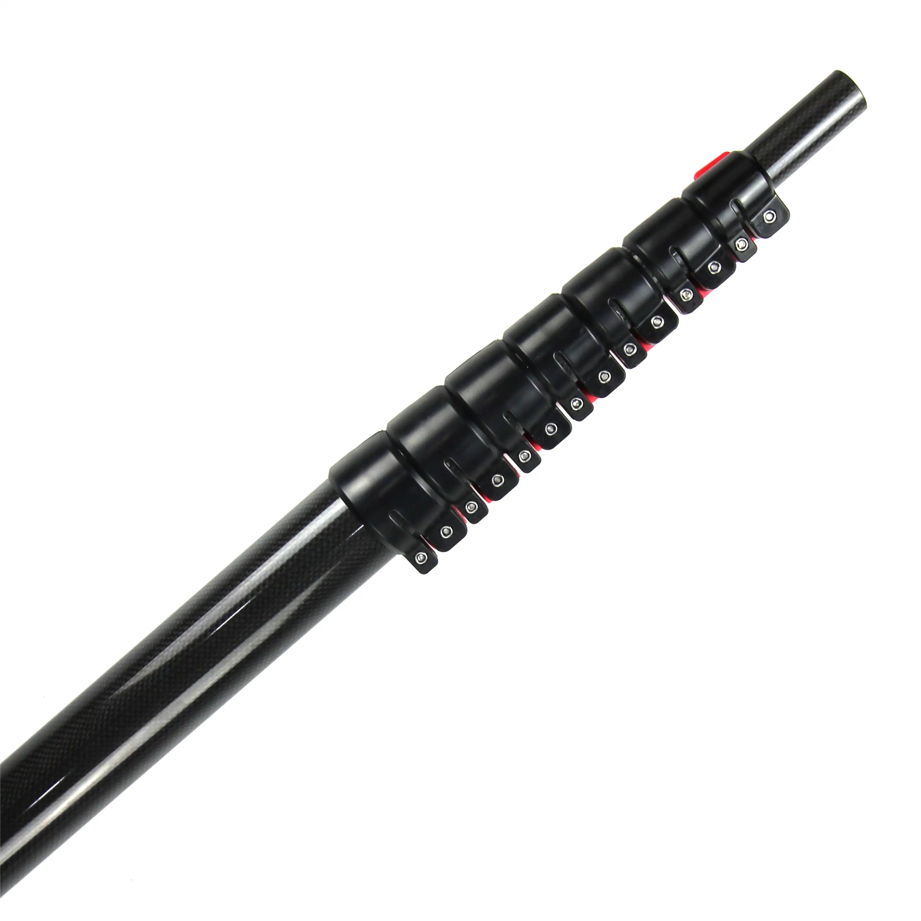 50%C 9m Carbon Fiber Paint Roller Extension Pole for Extentool Telescopic Tent for Window Cleaning Metal Material