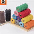 4MM Fros Shrink Film Packaging Cotton Rope Macrame Cotton Cord for Knitting Basket
