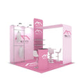 10 X 10 ft Custom Portable Aluminum Tool Free Setup Clothing Advertising Display Exhibition Booth