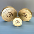 Laser Engraving logo Customized Eco Friendly Bamboo Lid Cream Jar Cosmetic Jars with Bamboo Lids