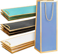 Kraft Paper Bottle Bag Eco Friendly Handmade Biodegradable Custom Packaging for Beverages Water