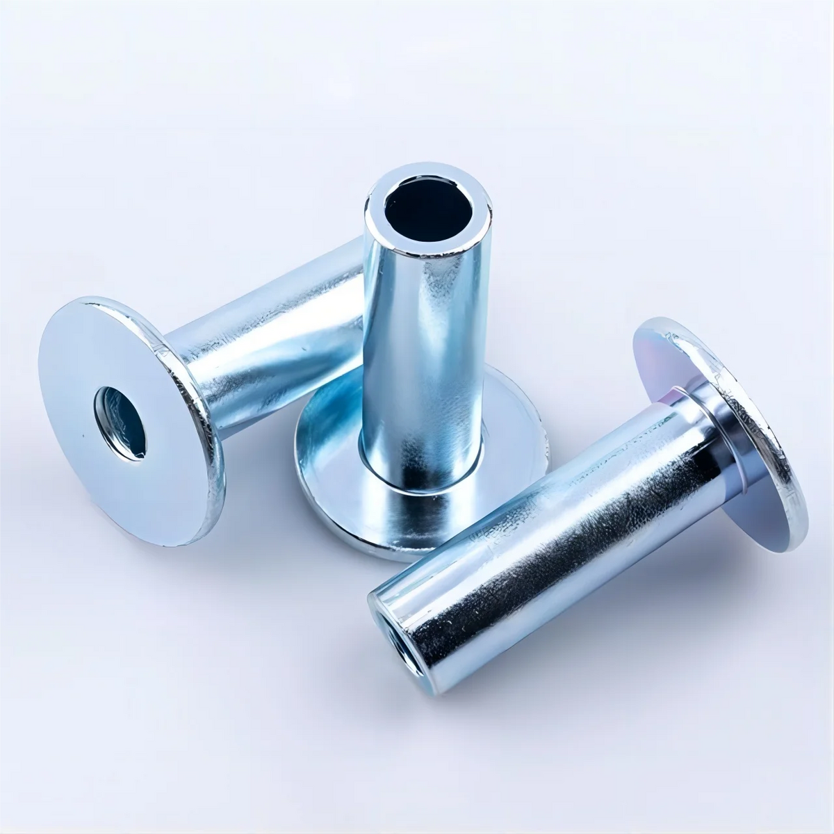 Custom 30x43.7mm Carbon Steel Zinc Plated Flat Head Through Hole Bushing Hollow Tubular Rivet ISO Standard GDTYF Brand