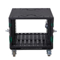 Customizable New Hard Plastic 10U/8U/6U/4U Rack Case Equipment Tool Case with OEM Support IP65 Rated CE Certified 56x66x72cm
