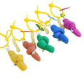 Lovely Buttons Twist Knot Keychain Cute Backpack Ornaments Pendant Keyring Lanyard Strap for Phone Chain Backpack Accessories