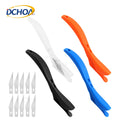 DCHOA Safety Clear Vinyl Film Cutter Knife for Cutting Masking Film