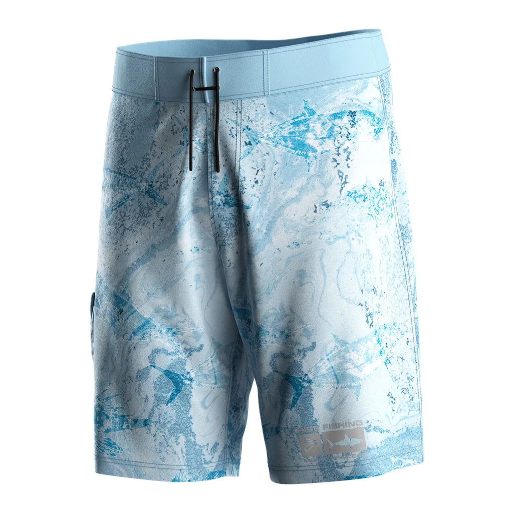 Streamline Angler UPF 50+ Fishing Shorts Top-Tier Craftsmanship Waterproof 100% Polyester Four-Way Stretch Swim Shorts