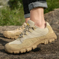 2026 Waterproof Moutain Hiking Trekking Boots Leather Mountain Hiking Shoes