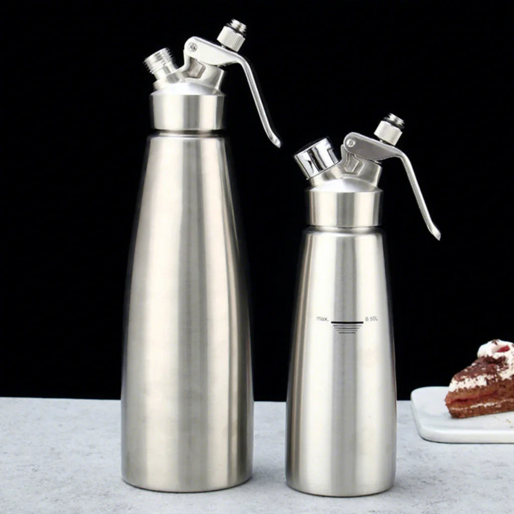1 Pint Cream  Dispenser Whipped Cream Dispenser Stainless Steel