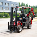 Efficient Mini Loader Telehandler Forklift Wheel Loader Backhoe Loader Features for Various Tasks Motor Engine Bearing Pump PLC