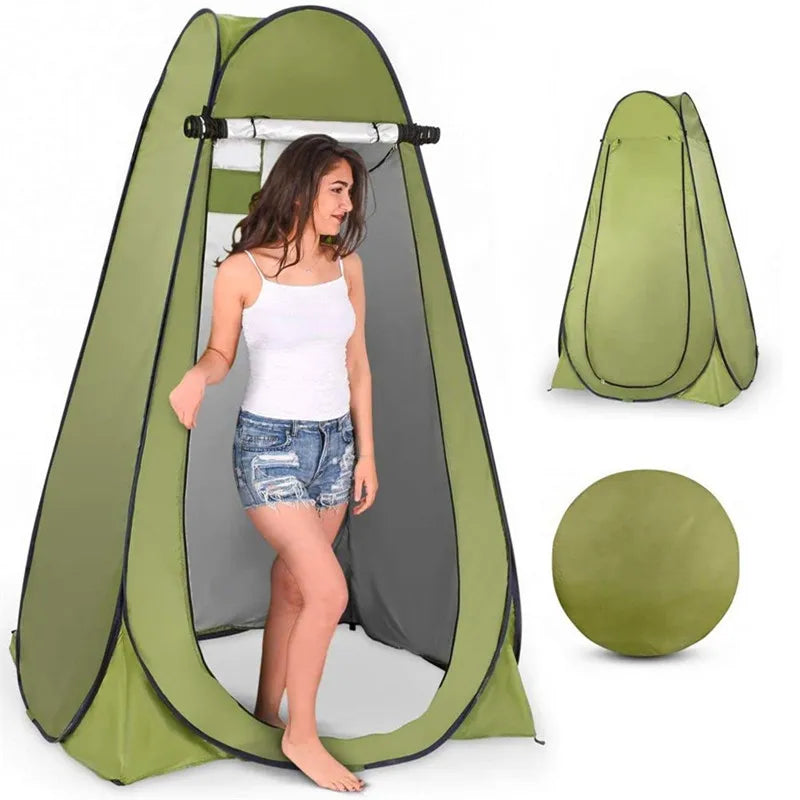 Inflatable Dome Pop up Shower Tents Camping Outdoor Waterproof Drop Down Shower Tent for Sale Factory Camping Supply One Bedroom