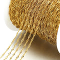 2 Meters/bag 18k Water Chain 2mm Stainless Steel Water Chain Simple Necklace Collarbone Chains for Jewelry Making