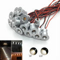 1W IP65 Mini LED Downlight 12V Dimmable Spotlight Down Spot Lamp for Indoor Party Stairs Walkway Cabinet Recessed Ceiling Light