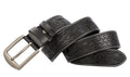 Fashion Jeans Embossed Leather Belt Cow Hide Belt Carving Process High-grade Leather Belt for Man
