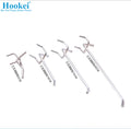 Wholesale 300mm Slatwall Display Hook for Supermarket Metal Chrome Slat Wall Display