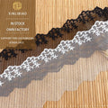 Water-Soluble Stars DIY Lace Mesh Embroidery for Shoes Bags Manufactured with Spot Milk Silk from Garment Accessories Maker