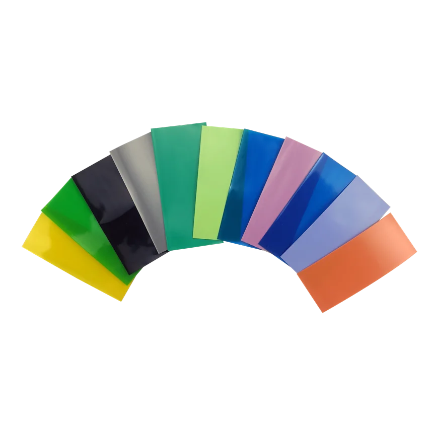 18650 21700 32650 Battery Film Tape PVC Heat Shrink Tube Pre-cut Shrinkable Sleeve Tubing Protect Pipe Cover for Batteries Wrap