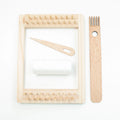 Mini Weaving Loom Kit Wooden Comb Needle and Thread