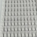 Heat Bonded 4d 0.10mm Premade Fans Volume Eyelashes Short Stem Eyelash Extension