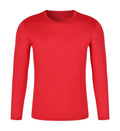 Wholesale Custom Polyester T-Shirts for Men Women Long Sleeve Sublimated Print Formal Style