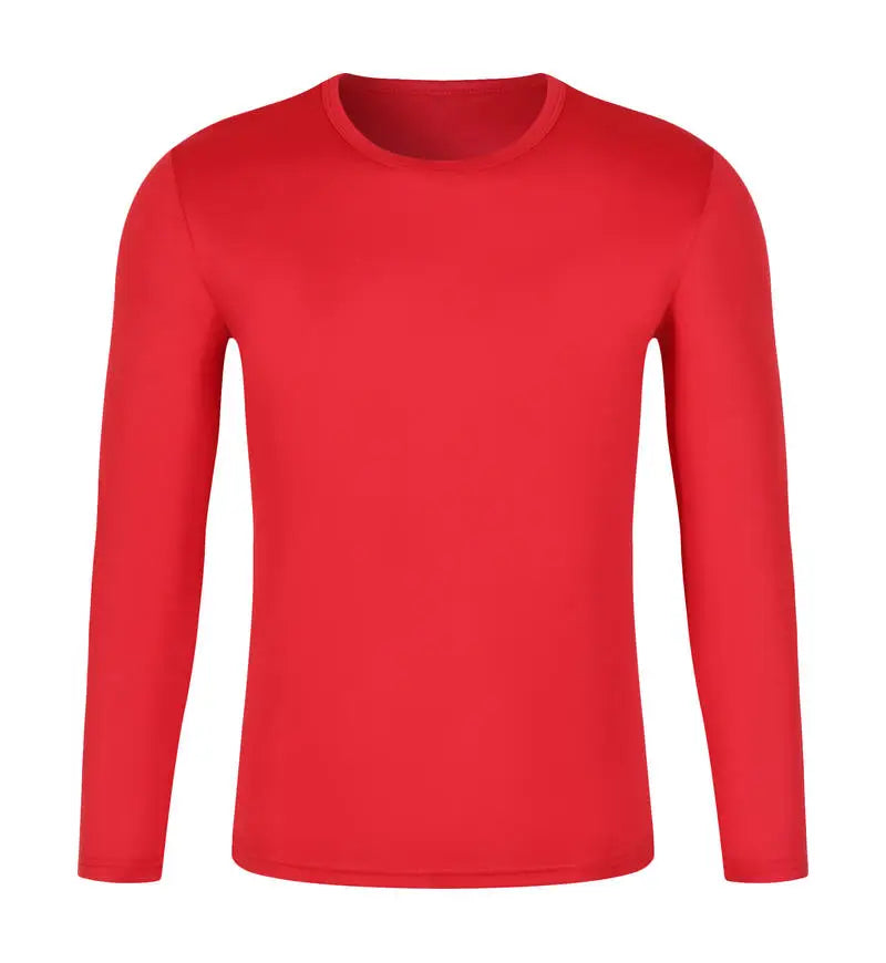 Wholesale Custom Polyester T-Shirts for Men Women Long Sleeve Sublimated Print Formal Style