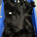 10-40inch Fast Delivery Cuticle Aligned Raw Indian Hair Silky Straight Human Hair Bundles 100% Non-chemical Processed