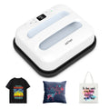 HP5 Model 12X10 Inch Manual Iron Press Machine New Shirt Screen Printer for T-Shirts Heat Press Sublimation HTV Heat Transfers