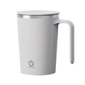 2024 New Portable Stainless Steel Water Cup for Kitchen Electric Rechargeable Mixing Cup Automatic Self Stirring Milk Coffee Mug