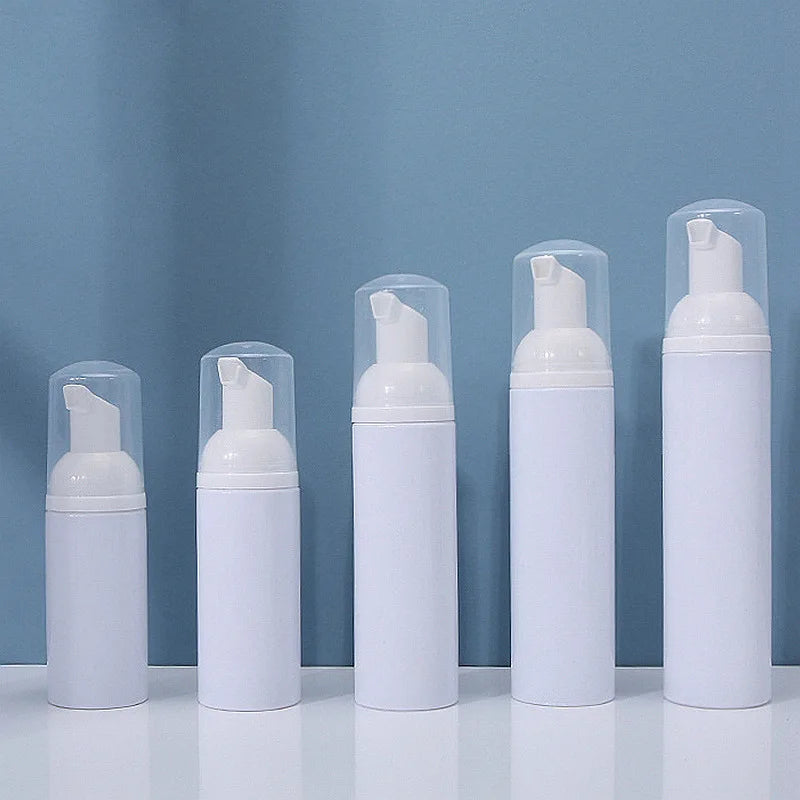 Manufacturers' 40ml-100ml Refillable White Plastic Pet Foam Pump Bottle for Hand Wash Skin Care Cosmetics