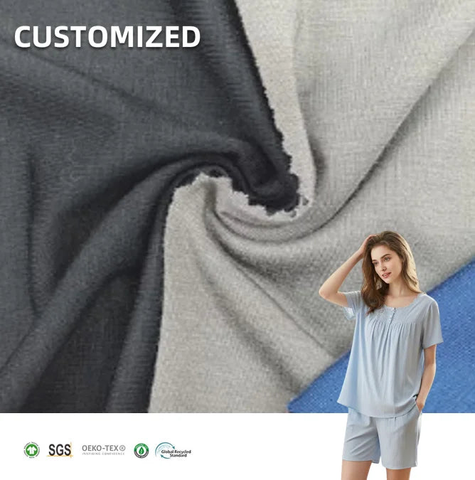 Yoga Clothes for Women Stick to Skin Stretch Breathable Bamboo Organic Cotton Spandex Fabric