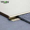 Floor Accessory Aluminum Carpet Closing Trimming Edge Carpet Transition Strips Extrusion Profile