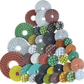 4 Inch Diamond Polishing Pads Wet Dry Flexible Diamond Resin for Stone Polishing Pads Concrete Sharp Polish Pad