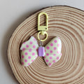 New Cute Bowknot Bag Charms Bowtie Keychain Handbags Bag Pendant Accessories Ladies Valentines Day Mother's Day Gifts